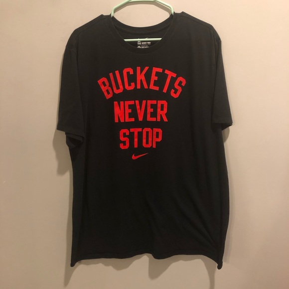 Nike Other - Nike Dri fit basketball t shirt buckets never stop